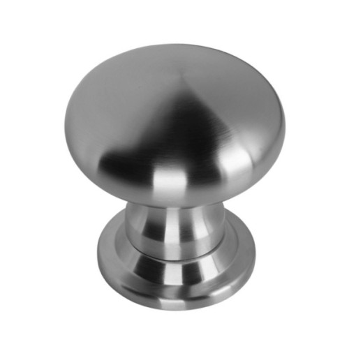 ROUND CENTRE DOOR KNOB NARROW ROSE (GRADE 316)